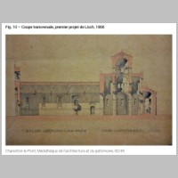 Germigny-des-Pres, Coupe par Lisch 1866, jfbradu.free.fr.jpg